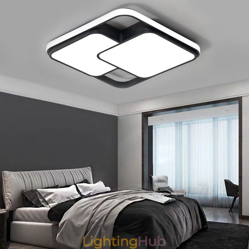 Modern Geometric Flush Mount Ceiling Light Acrylic Decoration Light