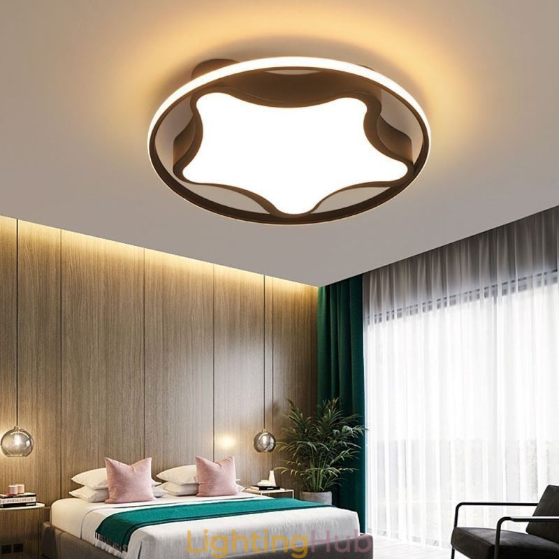 Star Flush Mount Ceiling Light Modern Simple Ceiling Light