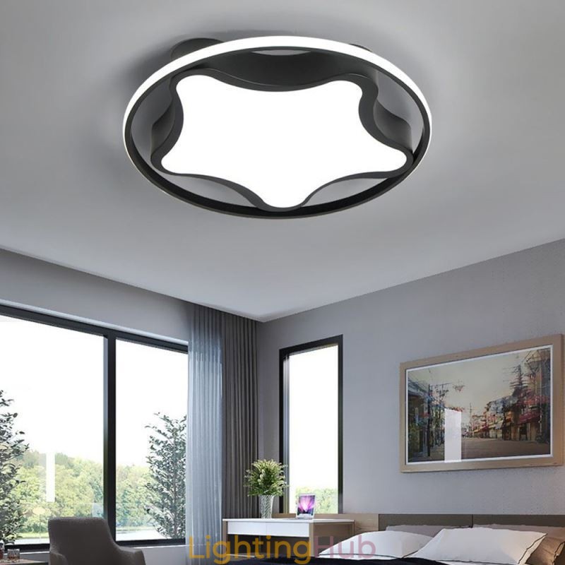 Star Flush Mount Ceiling Light Modern Simple Ceiling Light