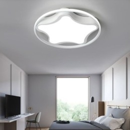 Star Flush Mount Ceiling Light Modern Simple Ceiling Light