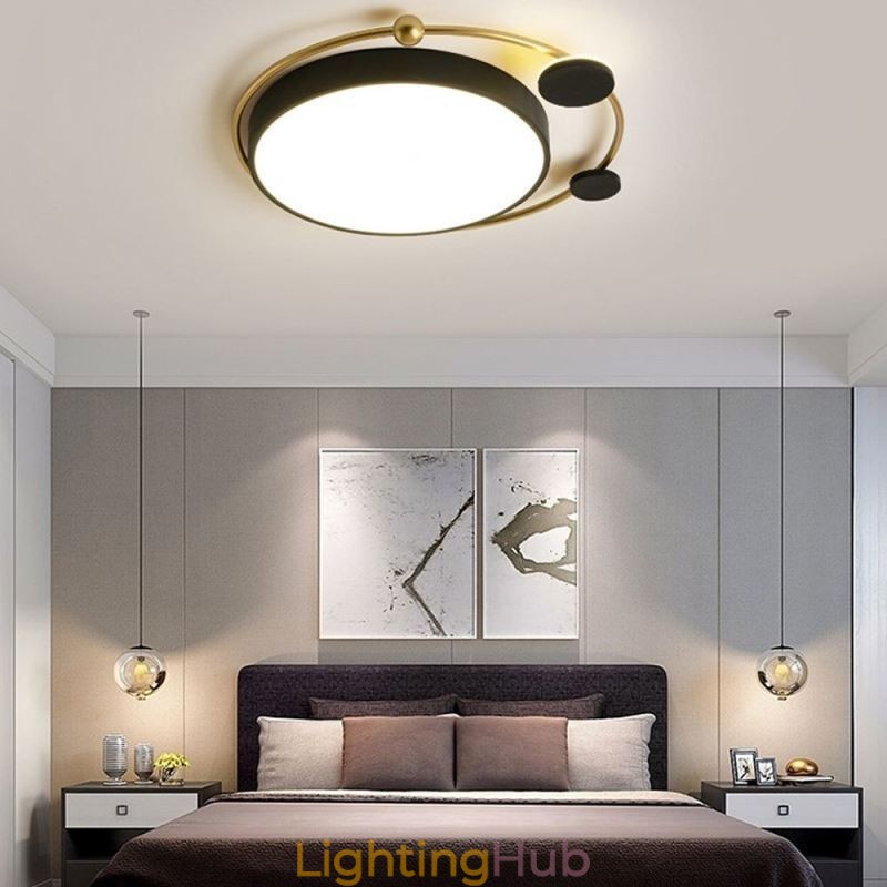 Contemporary Flush Mount Ceiling Light Circle Acrylic Ceiling Light
