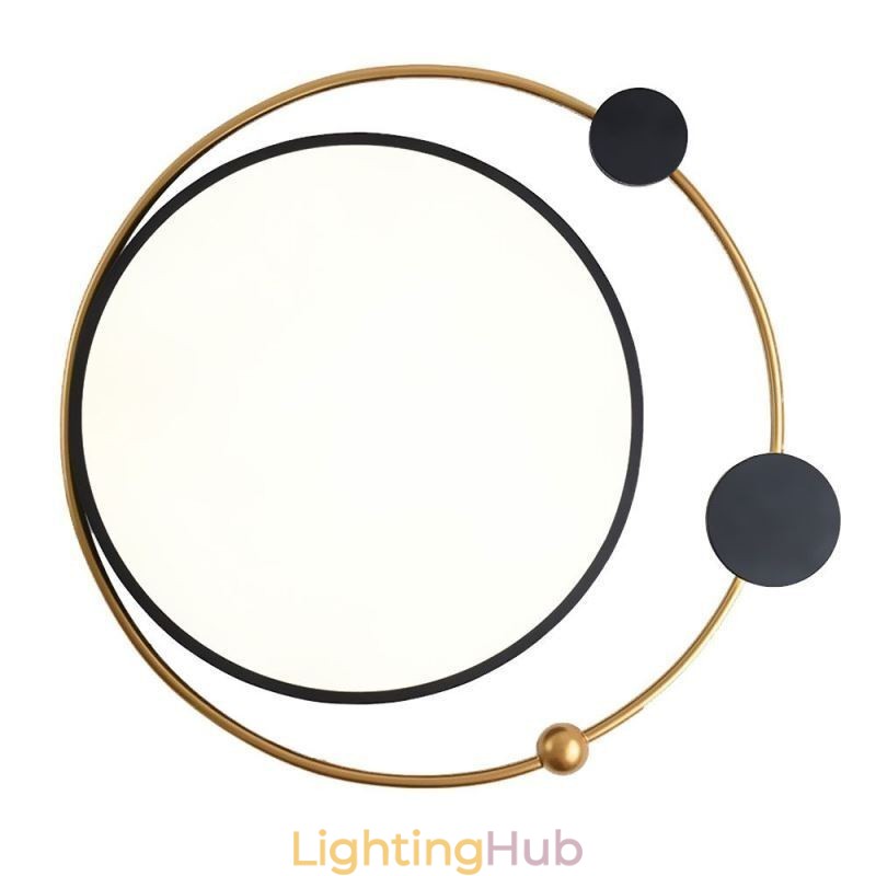 Contemporary Flush Mount Ceiling Light Circle Acrylic Ceiling Light