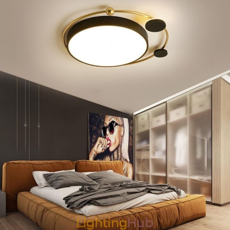 Contemporary Flush Mount Ceiling Light Circle Acrylic Ceiling Light
