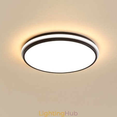 Minimalist Circular Flush Mount Ceiling Light Fixture Modern Acrylic Lighting Minimalist Circular Flush Mount Ceiling Light Fixture Modern Acrylic Lighting