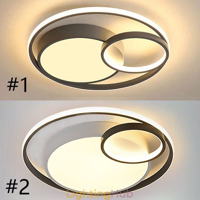 Modern Circular Flush Mount Ceiling Light