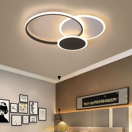 Round Flush Mount Light Fixture Modern Acrylic Ceiling Light Round Flush Mount Light Fixture Modern Acrylic Ceiling Light