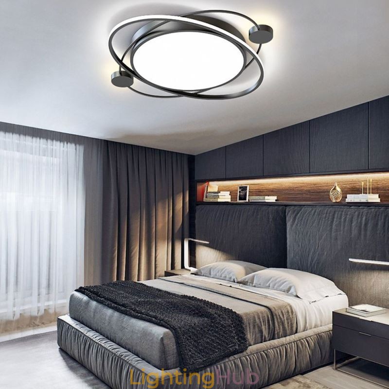 Modern Ceiling Light Planet Flush Mount Ceiling Lamp
