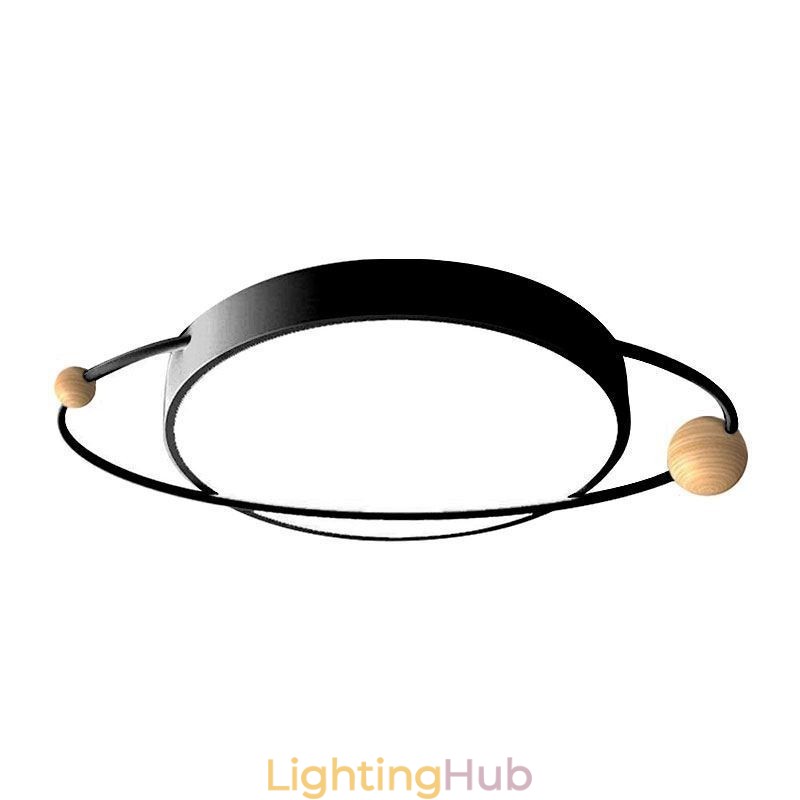 Modern Round Ceiling Light Planet Flush Mount Light Fixture