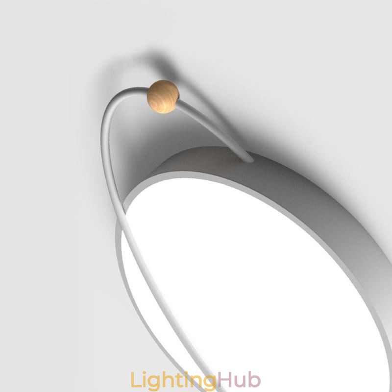 Modern Round Ceiling Light Planet Flush Mount Light Fixture