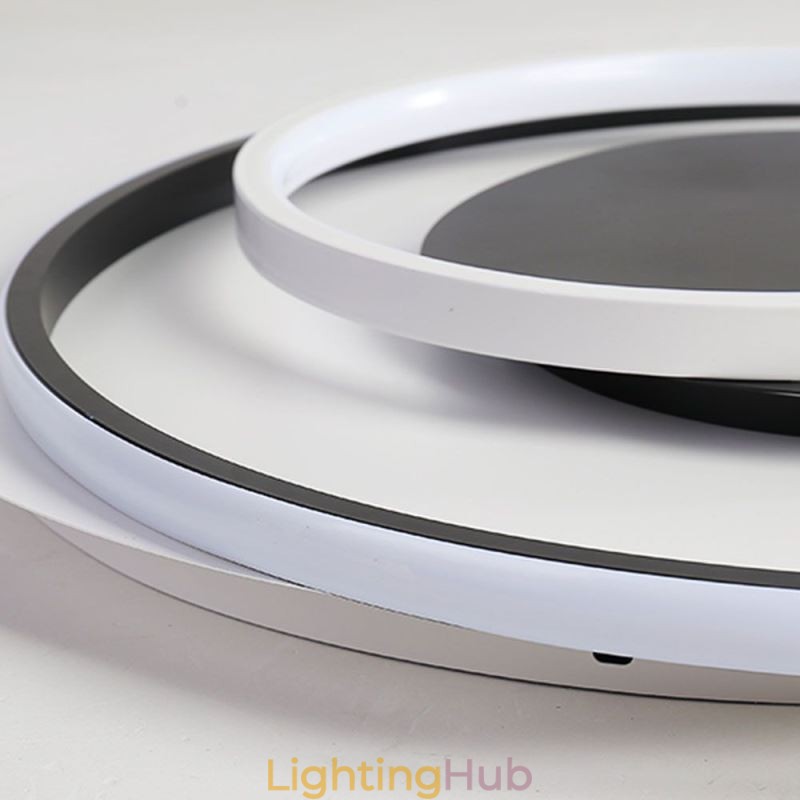 Irregular Round Flush Mount Ceiling Light