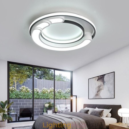 Circular Flush Mount Light Fixture Acrylic Ceiling Light Circular Flush Mount Light Fixture Acrylic Ceiling Light
