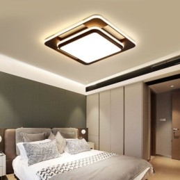 Modern Minimalist Flush Mount Lighting Square Ceiling Light