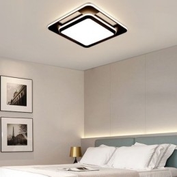 Modern Minimalist Flush Mount Lighting Square Ceiling Light