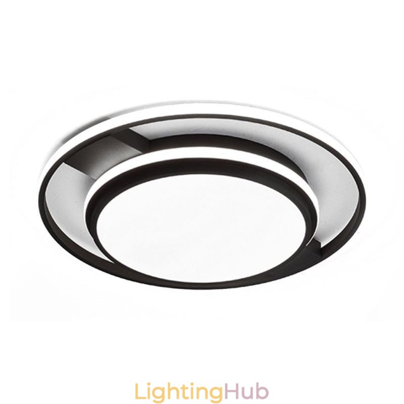 Modern Minimalist Flush Mount Light Fixture Round Ceiling Light