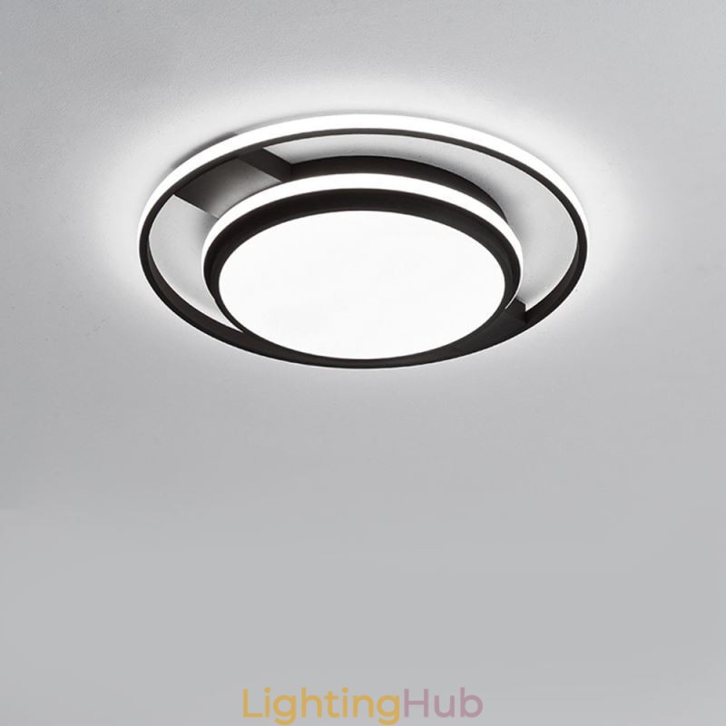Modern Minimalist Flush Mount Light Fixture Round Ceiling Light