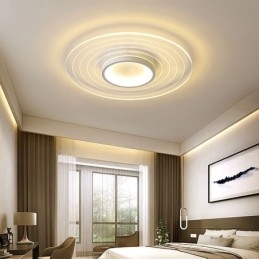Modern Circular Flush Mount Ceiling Light Minimalist Light Fixture