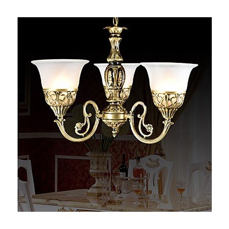 Traditional Classic Bronze Metal Chandelier Traditional Classic Bronze Metal Chandelier