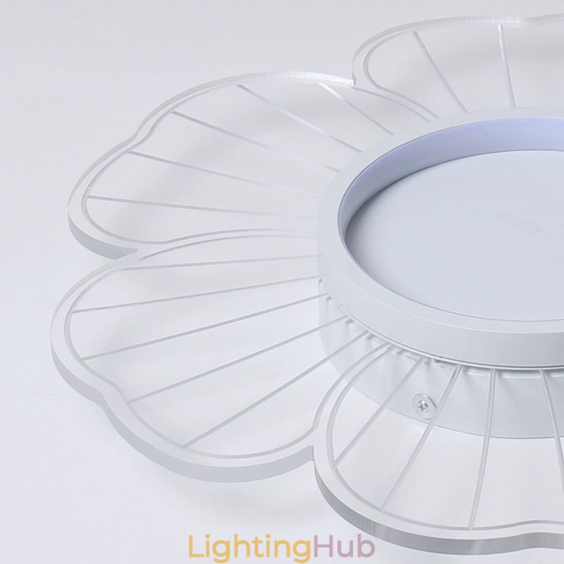Minimalist Petal Flush Mount Ceiling Light Creative Decoration Lighting