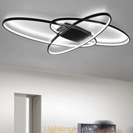 Modern Oval Flush Mount Ceiling Light Acrylic Decorative Light Fixture Modern Oval Flush Mount Ceiling Light Acrylic Decorative Light Fixture