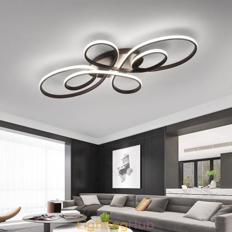 Modern Flush Mount Ceiling Light Flower Design Decorative Lighting Modern Flush Mount Ceiling Light Flower Design Decorative Lighting