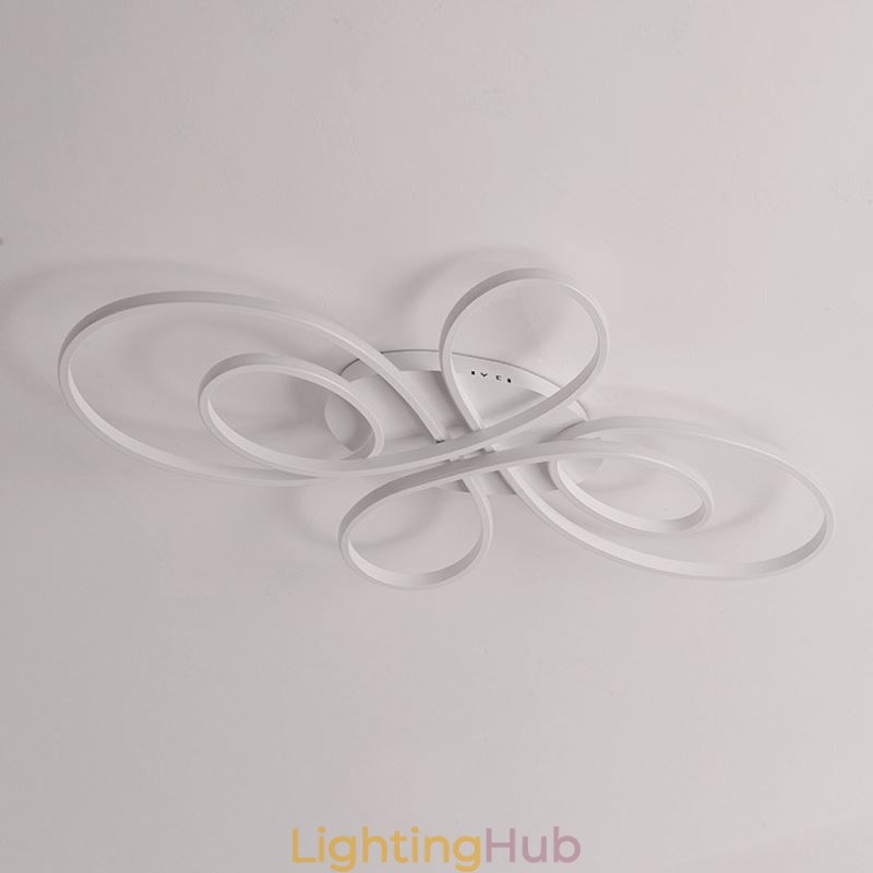 Modern Flush Mount Ceiling Light Flower Design Decorative Lighting
