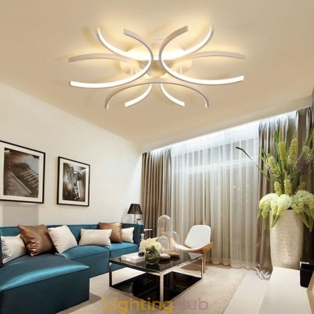 Modern Flush Mount Ceiling Light Silica Gel Decoration Light Modern Flush Mount Ceiling Light Silica Gel Decoration Light