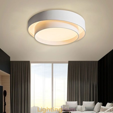 Contemporary Flush Mount Circular Ceiling Light Contemporary Flush Mount Circular Ceiling Light
