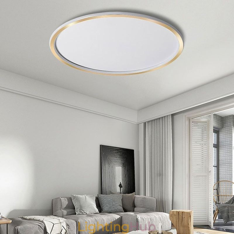 Flush Mount Minimalist Circular Ceiling Light
