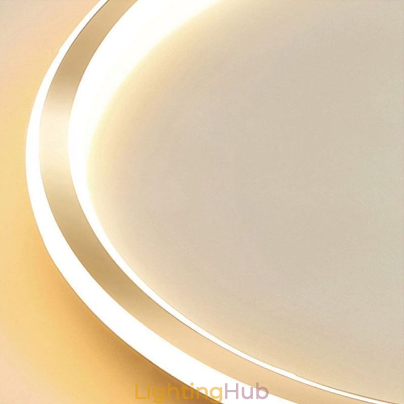 Flush Mount Minimalist Circular Ceiling Light