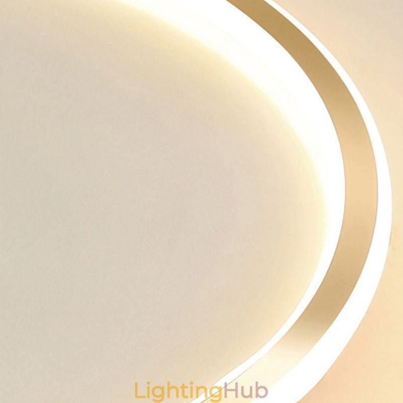 Flush Mount Minimalist Circular Ceiling Light