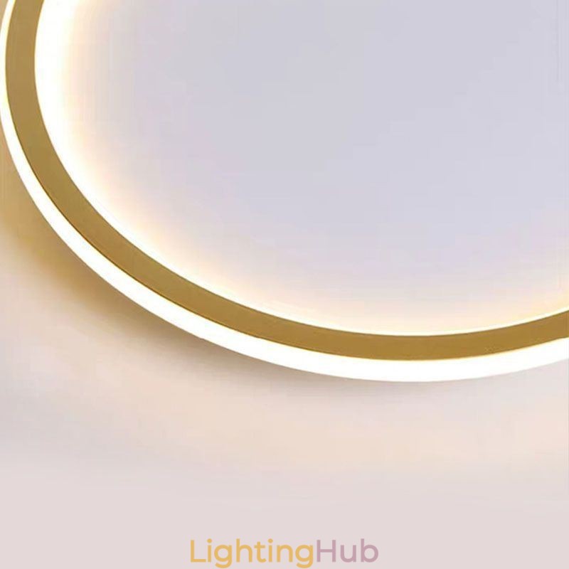 Flush Mount Minimalist Circular Ceiling Light