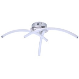 Simple Flush Mount Arc Shaped Acrylic Cross Ceiling Light