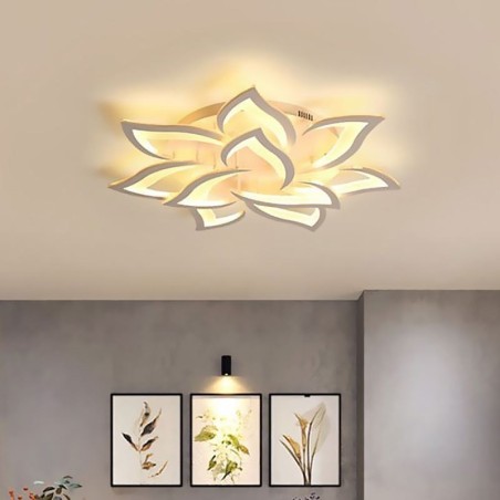 Modern Simple Flush Mount Acrylic Sunflower Shaped Ceiling Light Modern Simple Flush Mount Acrylic Sunflower Shaped Ceiling Light