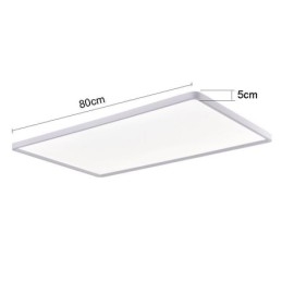 Nordic Panel Light Flush Mount Super Thin Lamp White Ceiling Light