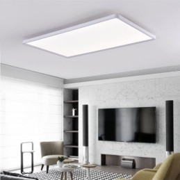 Nordic Panel Light Flush Mount Super Thin Lamp White Ceiling Light