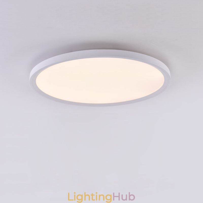 Nordic Round Flush Mount Super Thin Ceiling Light Aluminum Roung Lamp Lighting