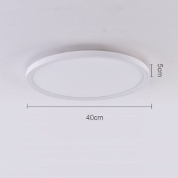 Nordic Round Flush Mount Super Thin Ceiling Light Aluminum Roung Lamp Lighting