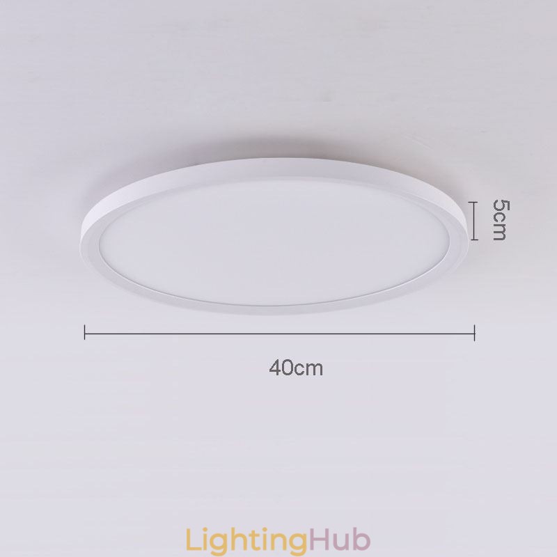 Nordic Round Flush Mount Super Thin Ceiling Light Aluminum Roung Lamp Lighting