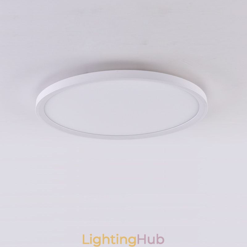 Nordic Round Flush Mount Super Thin Ceiling Light Aluminum Roung Lamp Lighting