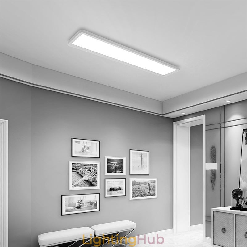 Panel Flush Mount Nordic Super Thin Rectangle Ceiling Light Home Lighting Light