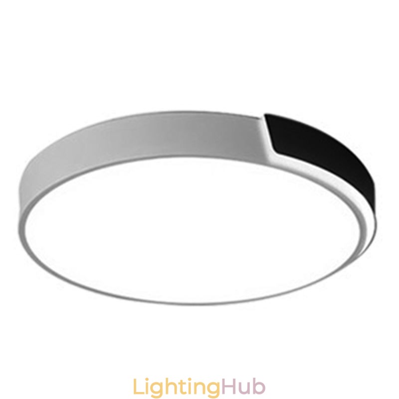 Modern Simple Flush Mount Circular Ceiling Light