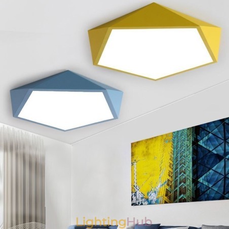 Modern Flush Mount Diamond Design Ceiling Light Ultra Thin Home Lighting Light Modern Flush Mount Diamond Design Ceiling Light Ultra Thin Home Lighting Light