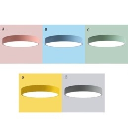 Modern Flush Mount Round Ceiling Light Ultra Thin Home Lighting Light