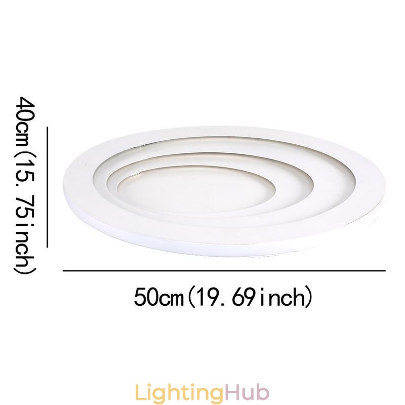 Modern Flush Mount Water Drop Terrace Ceiling Light Side Illuminating Light