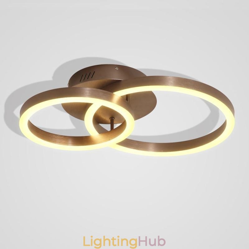 Modern Simple Flush Mount Creative Ceiling Light Warmth Lighting Light