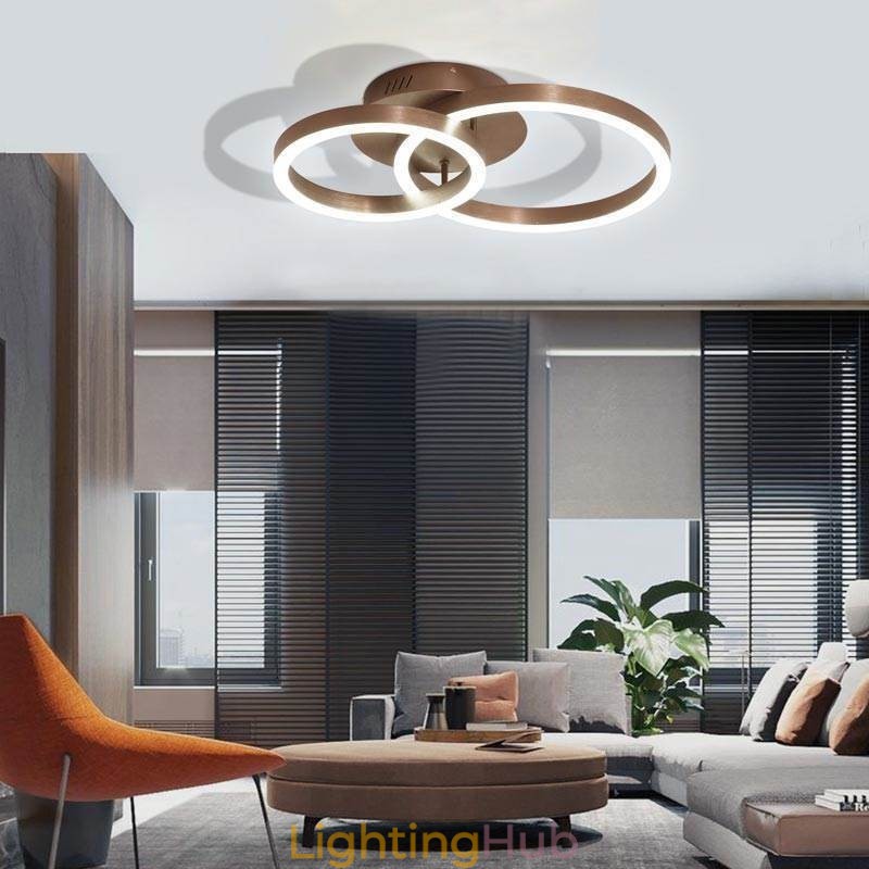 Modern Simple Flush Mount Creative Ceiling Light Warmth Lighting Light