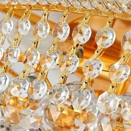 European Flush Mount Light Luxury Crystal Ceiling Light