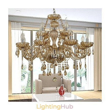 Modern Contemporary Crystal Glass Chandelier Modern Contemporary Crystal Glass Chandelier