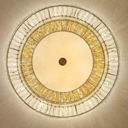 Crystal Flush Mount Round Crystal Decoration Ceiling Light