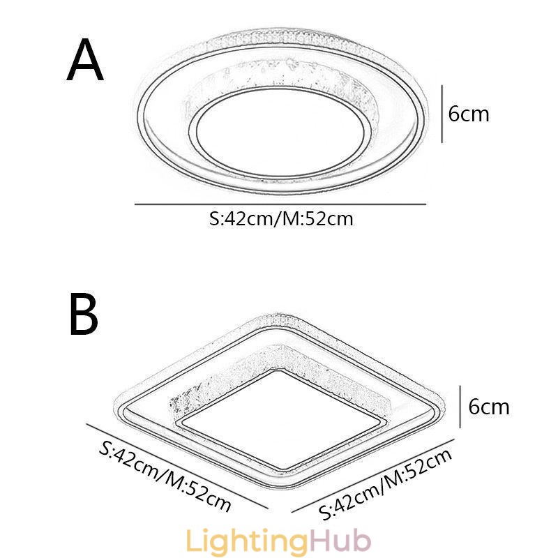 Crystal Ceiling Lamp Creative Ceiling Light